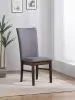 Coaster Fine Furniture 193592 Sherwood - Upholstered Dining Side Chair (Set of 2) - Gray