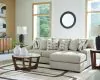 Benchcraft® 75105S3 Benchcraft® 75105S3 LaureLGrove - 2-Piece Sectional With RAF Corner Chaise - Pebble
