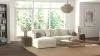Jackson Furniture Industries 2235/75/31/37-16 Jackson Furniture Industries 2235/75/31/37-16 Ritzy - 3 Piece Modular Sofa Chaise (LSF Chaise) - Bone