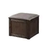New Classic T3433-15 Paxton - 5 Piece Living Room Set (Storage Coffee Table With 4 Tuck-In Ottomans) - Dark Brown