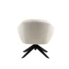 New Classic SAF60-AC-IVY Fleming - Boucle Swivel Lounge Chair - Ivory