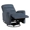 New Classic U2518-14-FBL New Classic U2518-14-FBL Takami - Swivel Recliner - Blue Poly