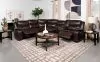 Coaster Fine Furniture 610190RLCP Sycamore - RAF Power Loveseat - Brown