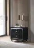 Coaster Fine Furniture 223162 Lorient - 2-Drawer LED Nightstand With USB - Black