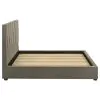 Coaster Fine Furniture 315975Q Delsea - Upholstered Queen Panel Platform Bed - Light Brown