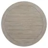Riverside Furniture 79252 Bennett - Round Dining Table - Frosted Gray