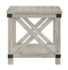 Ashley Furniture T929-3 Carynhurst - Rectangular End Table - Whitewash