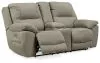 Ashley Furniture 5420396 Next-Gen Gaucho - DBL REC PWR Loveseat w/Console - Putty