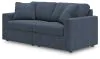 Ashley Furniture 92121S1 Ashley Furniture 92121S1 Modmax - 2-Piece Sectional Loveseat - Ink