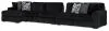 Ashley Furniture 98103S10 Ashley Furniture 98103S10 Midnight-Madness - 3-Piece Sectional With Laf Corner Chaise - Onyx