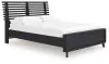 Ashley Furniture B1013B23 Danziar - Full Slat Panel Bed - Black