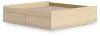Ashley Furniture EB9632B21 Ashley Furniture EB9632B21 Onita - King Platform Bed With 2 Side Storage - Natural