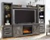 Ashley Furniture W440W5 Ashley Furniture W440W5 Wynnlow - 5 Pc. - Entertainment Center - 63