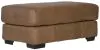 Jackson 445310-1227/49-3027/49 Jackson 445310-1227/49-3027/49 Grant - Faux Leather Ottoman - Silt