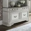 Liberty Furniture 244-HO121 Magnolia Manor - Credenza - Antique White