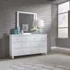 Liberty Furniture 523-YBR-TPBDM Liberty Furniture 523-YBR-TPBDM Cottage View - 3 Piece Bedroom Set (Twin Panel Bed, Dresser & Mirror) - White