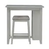 Liberty Furniture 942W-CD-3CTS Liberty Furniture 942W-CD-3CTS Brook Creek - 3 Piece Counter Set - White