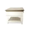 Riverside Furniture 59503 Myra - Small Leg Cocktail Table - Natural / Paperwhite