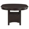 CoasterEveryday 102671 Lavon - Oval Extension Leaf Dining Table - Espresso