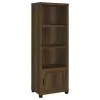 Coaster Fine Furniture 736293-SET Sachin - 3 Piece TV Entertainment Center - Dark Pine