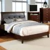 Furniture of America CM7068CK-BED Enrico - California King Bed - Brown Cherry