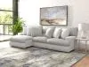 Jackson Furniture Industries 619/32/34/37-18 Jackson Furniture Industries 619/32/34/37-18 Abraxas - 3 Piece Power Reclining Sectional With 1 Lay-Back Chaise And 1 Recliner (LSF Chaise) - Moonstruck