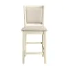 New Classic D3651-22-BSQ Amy - Counter Chair (Set of 2) - Bisque