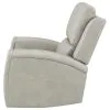 Coaster Fine Furniture 603436PPP Brickston - Triple Power Swivel Glider Recliner - Gray