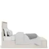 Riverside Furniture 78273-78274-78276 Alexis - Queen Upholstered Storage Bed - Latte Essence