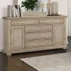 Liberty Furniture 607N-BR32 Summer House - 2 Door 5 Drawer Dresser - Sand Dune