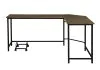 ACME OF00042 Bambina - Computer Desk - Oak & Black