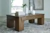 Ashley Furniture T763-9 Rosswain - Lift Top Cocktail Table - Warm Brown