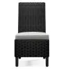 Ashley Furniture P792-601 Beachcroft - Side Chair With Cushion (Set of 2) - Black / Light Gray