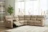 Ashley Furniture 61004S7 Ashley Furniture 61004S7 Next-Gen Durapella - 6-Piece Power Reclining Sectional With Storage Console - Sand