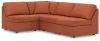 Ashley Furniture 92102S71 Ashley Furniture 92102S71 Modmax - 4-Piece Sectional With 3 Armless Chairs - Spice