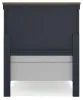 Ashley Furniture B414B2 Ashley Furniture B414B2 Landocken - Twin Panel Bed - Brown / Blue