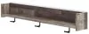 Ashley Furniture EA2120-151 Ashley Furniture EA2120-151 Neilsville - Wall Mounted Coat Rack w/Shelf - Black / Gray