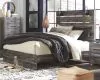 Ashley Furniture B211/31/36/58/56/97/92(2) Ashley Furniture B211/31/36/58/56/97/92(2) Drystan - 7 Pc. - Dresser, Mirror, King Panel Bed, 2 Nightstands - Brown / Beige