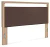 Ashley Furniture PCB1360-58 Ashley Furniture PCB1360-58 Kinlanni - King Upholstered Panel Headboard - Tan / Brown