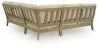 Ashley Furniture P801P10 Clare View - 3-Piece Outdoor Sectional - Beige