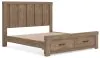 Ashley Furniture PCB2844B7 Ashley Furniture PCB2844B7 Oliandon - King Panel Storage Bed - Light Brown