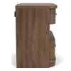 Riverside Furniture 43469 Delia - 2 Drawer Nightstand - Nouveau Walnut