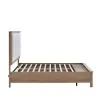 New Classic 00-B2123S-100 Anika - Storage 6/6 Eastern King Bed Only - White / Natural