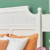Samuel Lawrence Furniture S920-YBR-K11 Savannah - Full Poster Bed with Trundle - White Finish - White