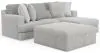 Jackson 3303/46/76/28-18 Jackson 3303/46/76/28-18 Logan - 2 Piece Upholstered Sectional With Comfort Coil Seating, 46