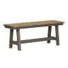 Liberty Furniture 62-C9000B Lindsey Farm - Backless Bench - Gray & Sandstone