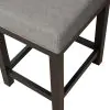 Liberty Furniture 686-OT9001 Tanners Creek - Upholstered Console Stool (Set of 3) - Dark Gray