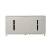 Liberty Furniture 2057W-AC6029 Sundance - 2 Door 3 Drawer Wood Accent Cabinet - Antique Linen