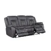 New Classic U2505-30-DGY Morello - Sofa With Dual Recliner - Gray