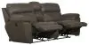 Jackson Furniture Industries 1009-1153/18-1253/18 Atlas - Reclining Console Loveseat With Storage - Charcoal